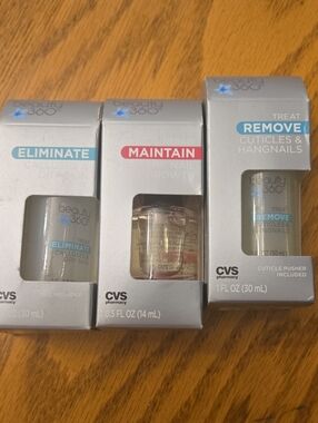 Beauty 360 Cuticle Care Trio - Eliminate, Maintain, Remove